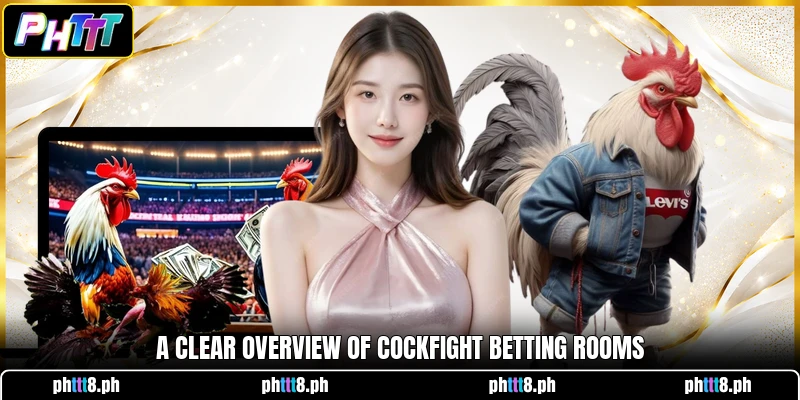 A clear overview of cockfight betting rooms