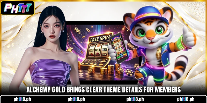 Alchemy Gold brings clear theme details for members
