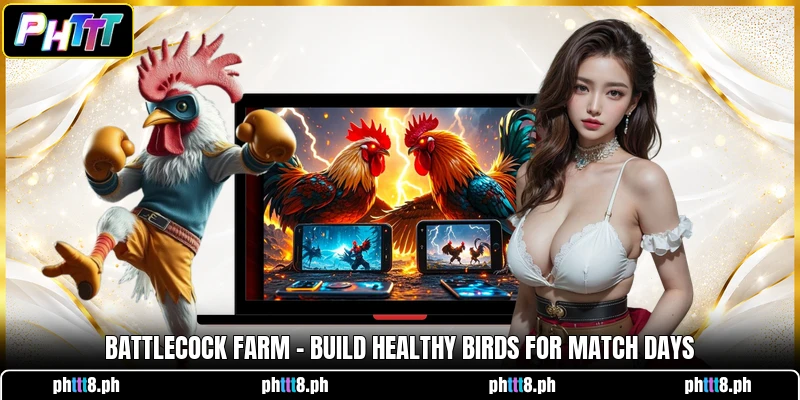 Battlecock Farm - Build Healthy Birds For Match Days