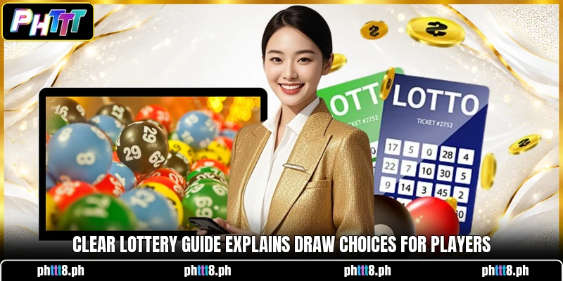 Clear lottery guide explains draw choices for players