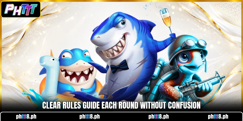 Clear rules guide each round without confusion