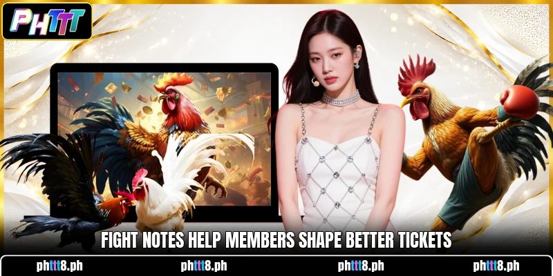 Fight notes help members shape better tickets