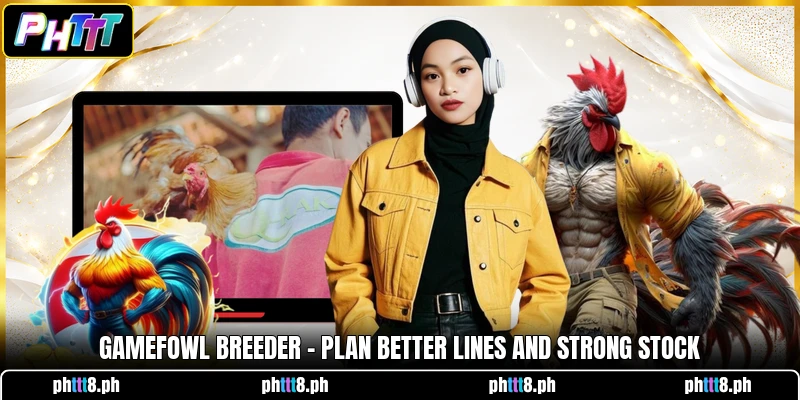 Gamefowl Breeder - Plan Better Lines And Strong Stock