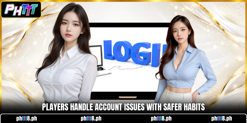 Players handle account issues with safer habits