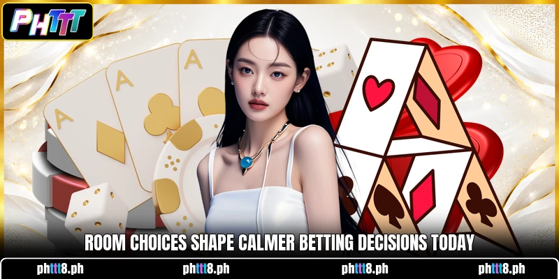 Room choices shape calmer betting decisions today