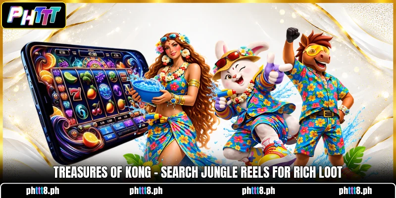 Treasures Of Kong - Search Jungle Reels For Rich Loot